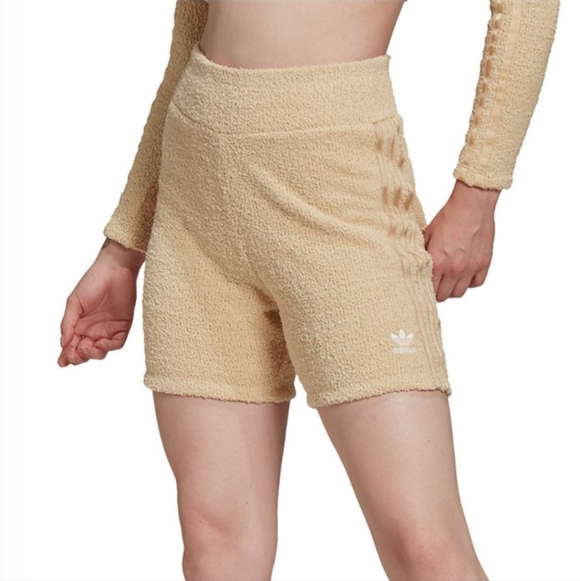 Beige Loungewear Shorts Set with Long Cardigan - Picture 4 of 12